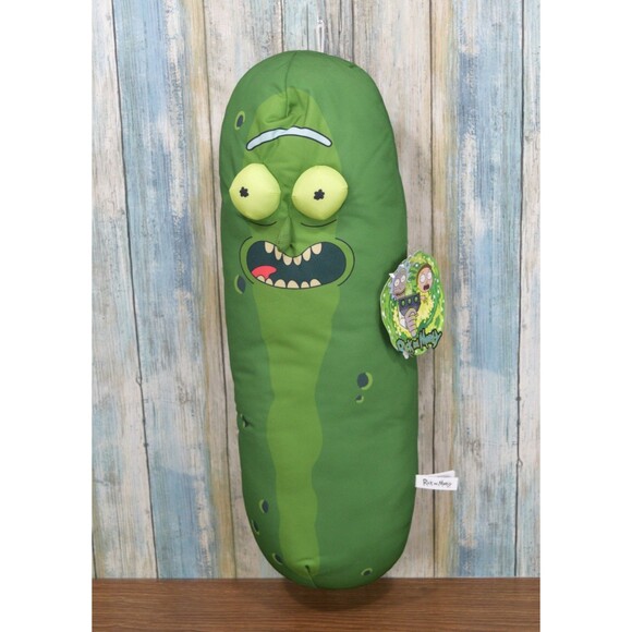 Rick and Morty Pickle Rick 21" Plush Sanchez Official 2025 Toy Factory NWT - Picture 9 of 11